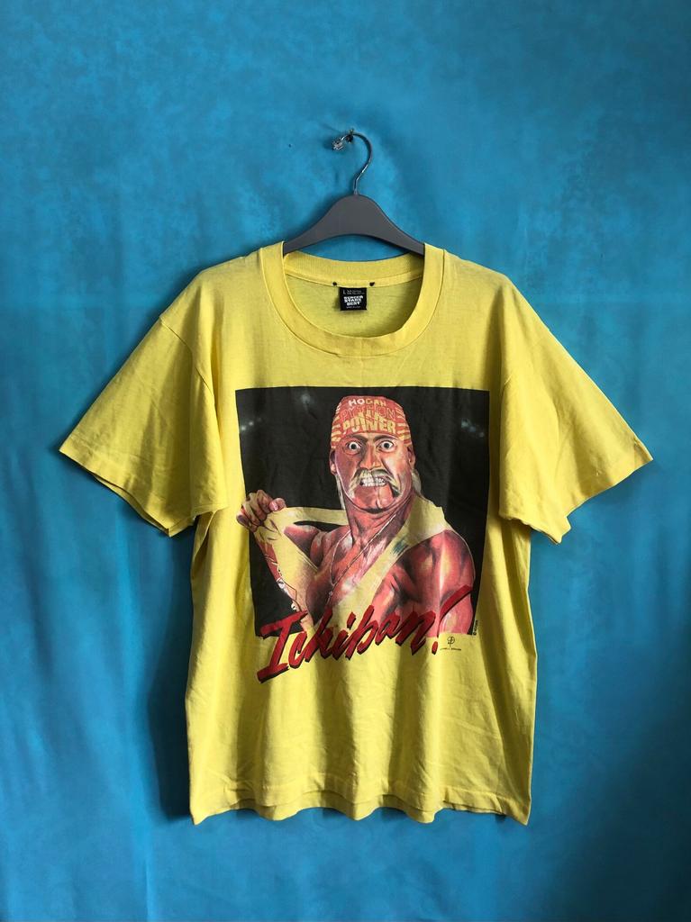 RARE!!VTG 80s hulkmania hulk hogan ichiban phote michael denham #1790