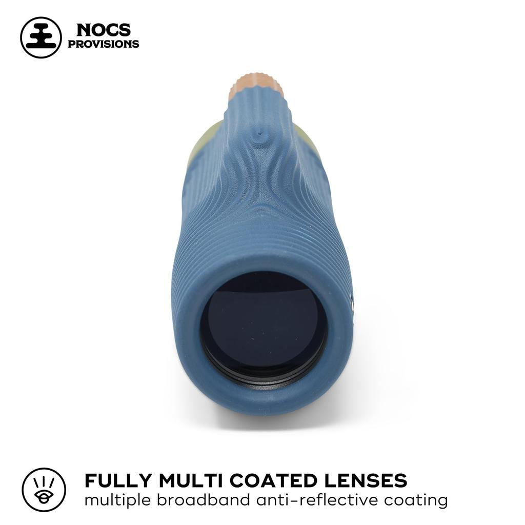 Nocs Provisions Zoom Tube 8x 32mm Indigo Blue for Outdoor Sports Live Monocular, Magnification, Aperture, Two, Colorful, Compact, Use, Viewing,