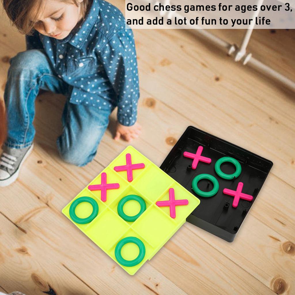 OX Chess Interaction Leisure Board Game Funny Developing Intelligent Educational Toy