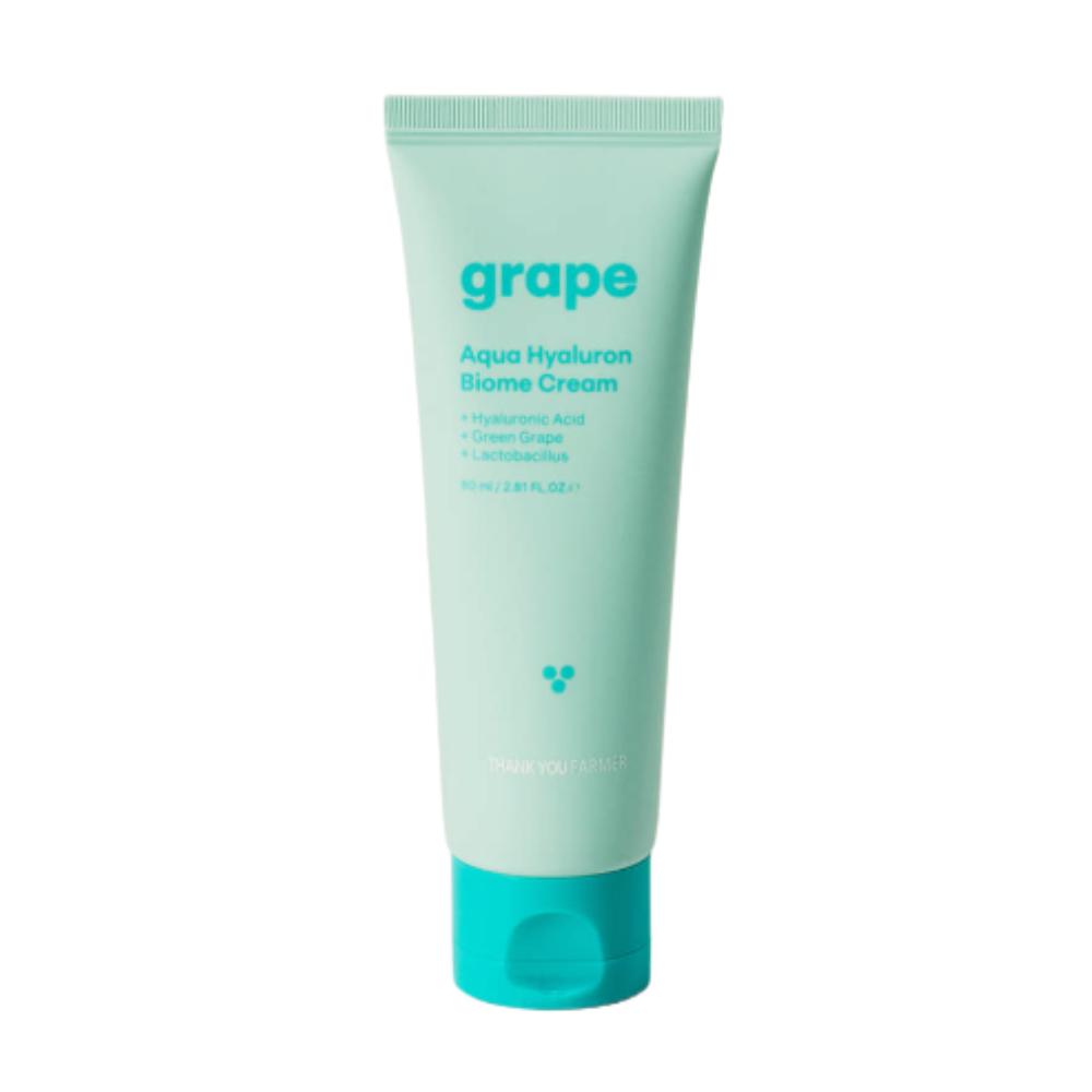 THANK YOU FARMER Phyto Relieful Green Grape Aqua Biome Cream 80ml - Cooling & Hydrating Soothing Cream