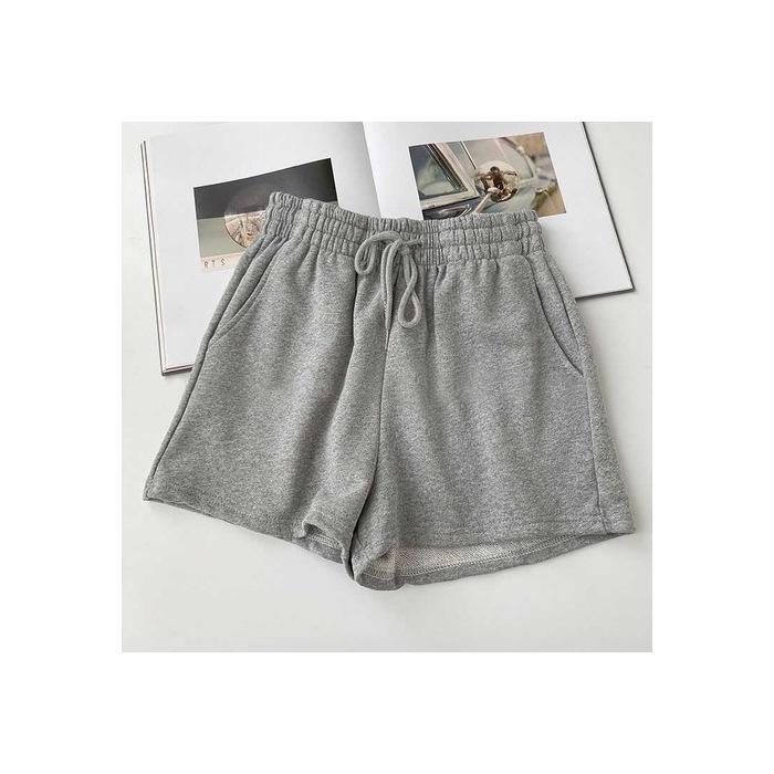 Women's Summer High Waist Loose Straight-Leg Slimming Casual Shorts