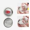 50Pz Coperchi con Anello di Tiraggio per Bevande Soda Birra Cola Coperchi per Lattine Alimentari Sigillo Copertura Mantenere Fresco 52Mm Coperchi per Lattine