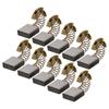 10pcs Carbon Brush Replacement For Mak ita CB204 Angle Grinder & Demolition Hammer, Size 7*18*16mm, High Durability