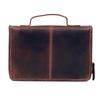 Personalized Leather Bible Cover: Handmade Christian Gift with Handle
