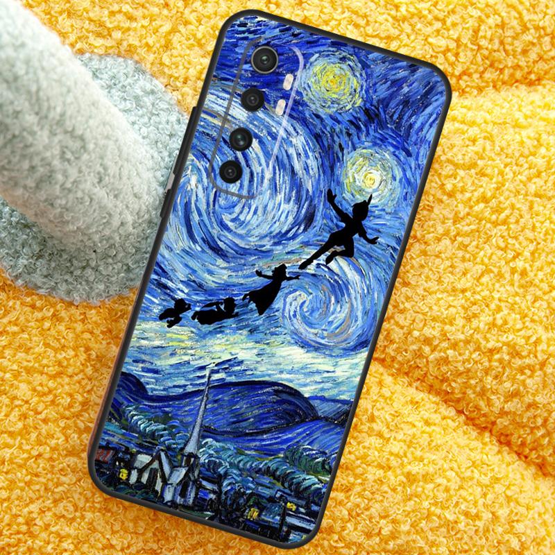 Van Gogh Starry Sky Case For POCO X3 X4 X5 F5 Pro M5s C40 F4 GT F3 Cover For Xiaomi 12T 11T Pro 12 13 Lite 12X