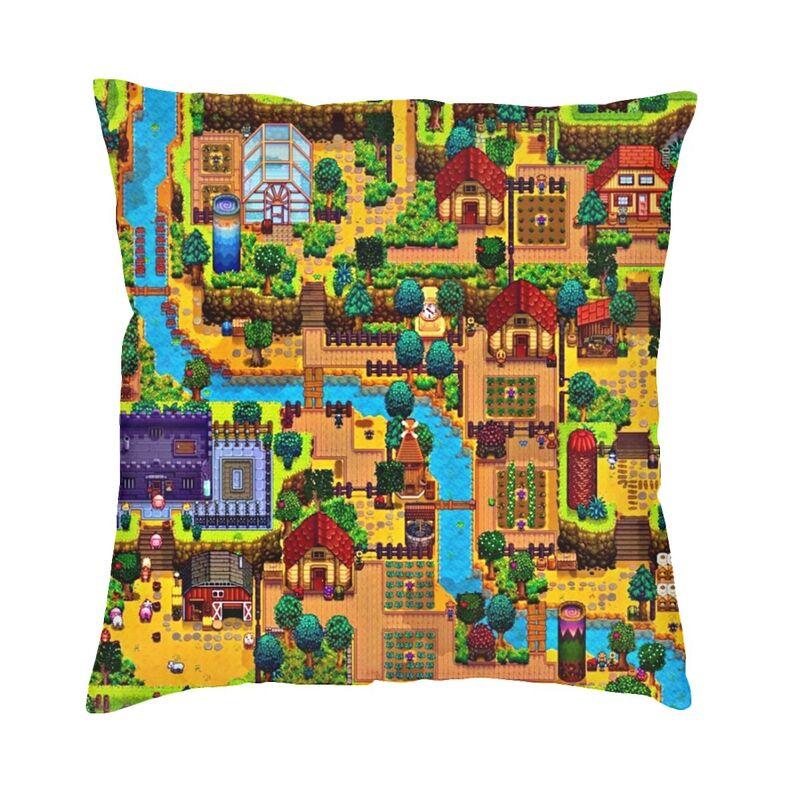 

Stardew Valley Leah Cushion Cover Double Side 3D Print Throw Pillow Case for Living Room Fashion Pillowcase Home Decorative 30x30cm 12x12in