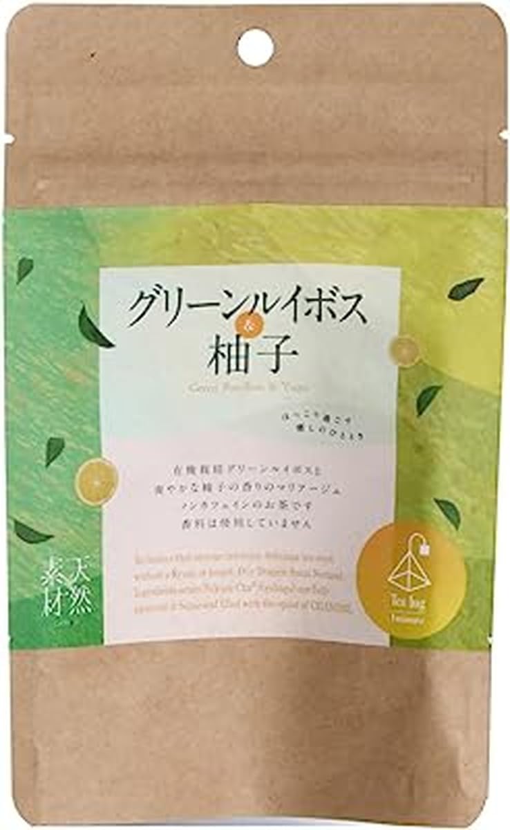 

Tea Drinking Companion Green Rooibos Yuzu 20g x 10 x 3 & (2.0g packets)