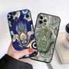 IX19 Hamsa Hand Amulet Case for Samsung Galaxy Note 8 9 10 20 Ultra Lite Plus A03 A06 A16 A11 M21 M35 A72 S25 Core Pro Quantum 2