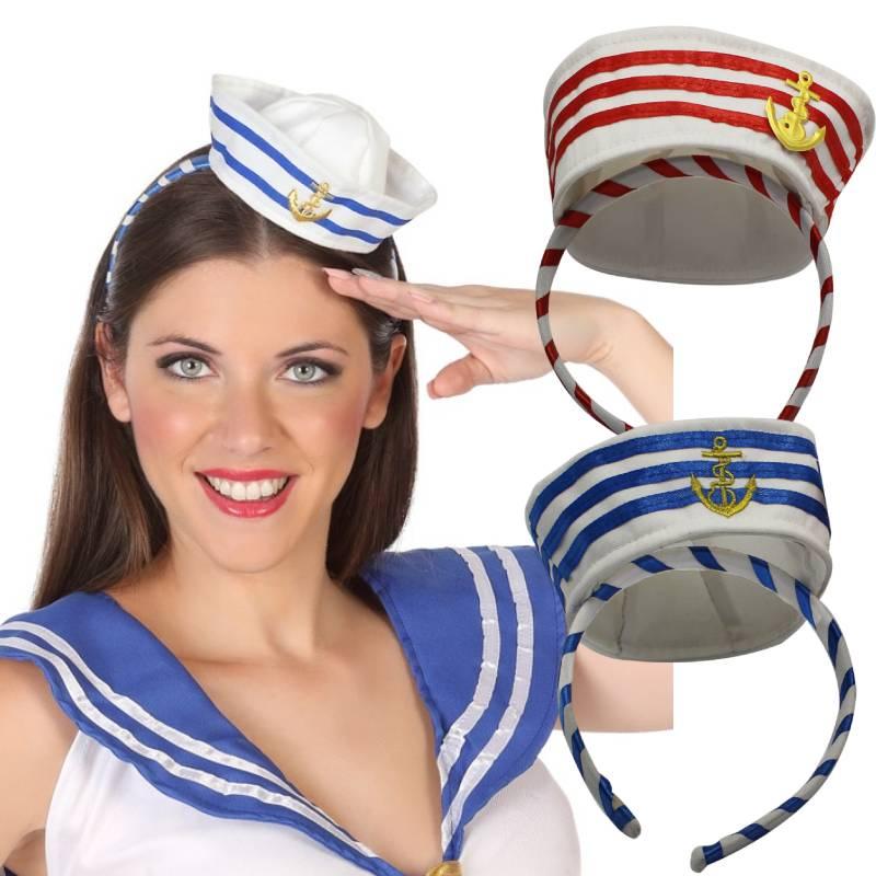 Jiaqi Christmas Easter Halloween Navy Headband Decorative Accessories Unisex Headgear