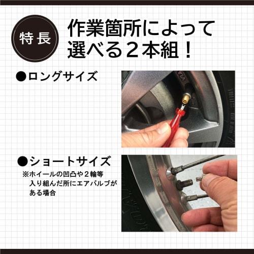 [.co.jp Limited] Amon Insect Turndriver (Valve Core Turner) Set of 2 4938