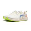 New LiNing Red Hare 7 Cushioning Abrasion Resistant Lightweight Low Top Training Racing Running Shoes Women's Ecru ARPV024-5