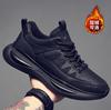Platform Sports Casual Running Shoes Men's Autumn Outdoor Mountaineering Men's Leather Shoes Trendy