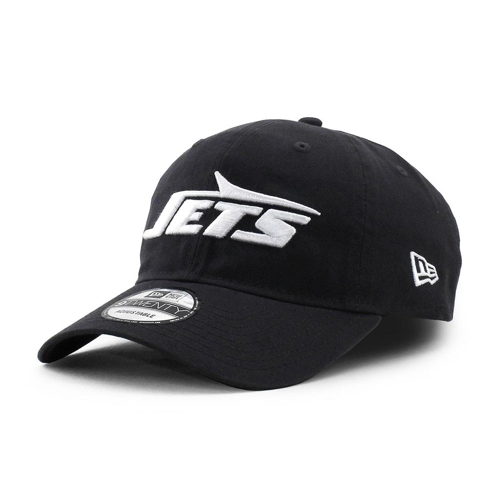 New Era Cap 9TWENTY Strapback New York Jets NFL CORE CLASSIC CAP NEW ERA NEW YORK JETS Hat 940 Graphite [Used]