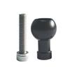 17mm/25mm Kulehodeadapter Enkel Justering M6/M8/M10 Bolt Kulehodeadapter Telefonholder Biltilbehør