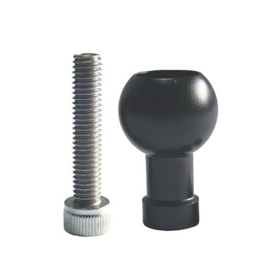 17mm/25mm Kulehodeadapter Enkel Justering M6/M8/M10 Bolt Kulehodeadapter Telefonholder Biltilbehør