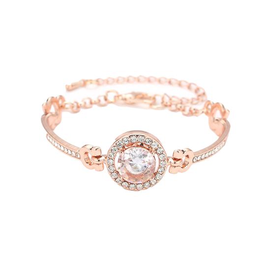 All Match Non-Fading Fashion Vibrant Color Fashionable Women Bracelet with Rhinestones