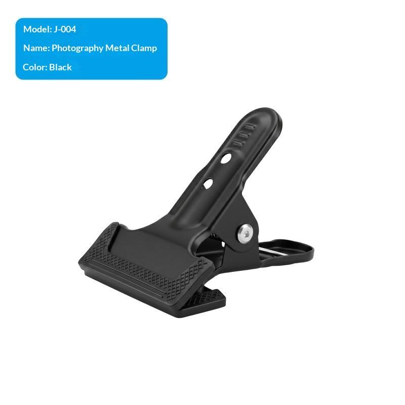 Metal Ball Head Clamp With 1/4" Screw Grip Clip Mount Camera Mobile Phone Holder Photography Accessories For Photo Studio