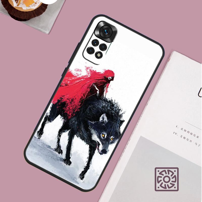 

Wolf Art Case For Xiaomi Redmi Note 14 Pro 13 12 11 10 15 Pro Plus Redmi 15 15C 14C 13C 10C 12C Cover Redmi Note 13 4G