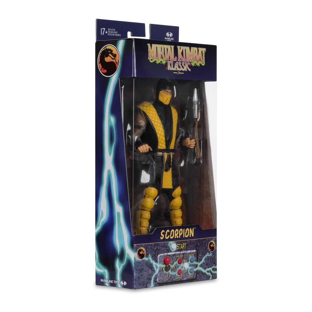 McFarlane Toys Mortal Kombat Classic Scorpion Action Figure - 7-inch