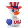 Yousheng Patriotic Duck Statue, PLA Independence Day Collectible with Red White Blue Design, Unique Conversation Starter Decor for Home Office