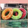 Wholesale Environmental Pvc Children's Inflatable Watermelon Swim Ring Lifebuoy