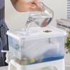 Plastic Transparency Turtle Tank House with Areas To Breed Feed Swim Bask Indoor Enclosure Water Turtles Cage Reptile Habitat