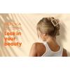 Matte Hair Clips for Women and Girls - Rectangle and Double Row Small Claw Clips for Thin/Medium Fine Hair - Nonslip Jaw Clips