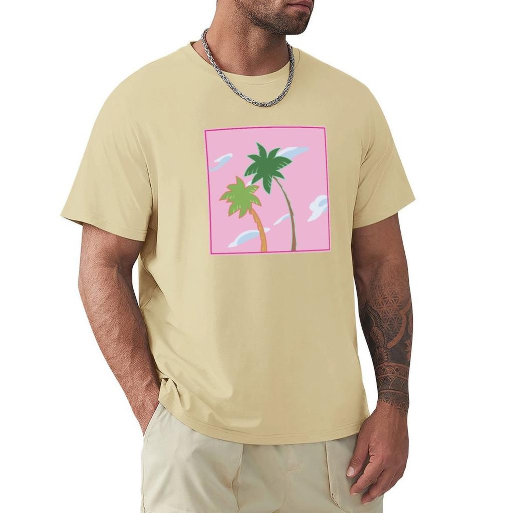 Sk8 The Infinity Palm Trees T-Shirt Graphic Tee Shirt Kawaii Clothes Mens Graphic T-Shirts Pack