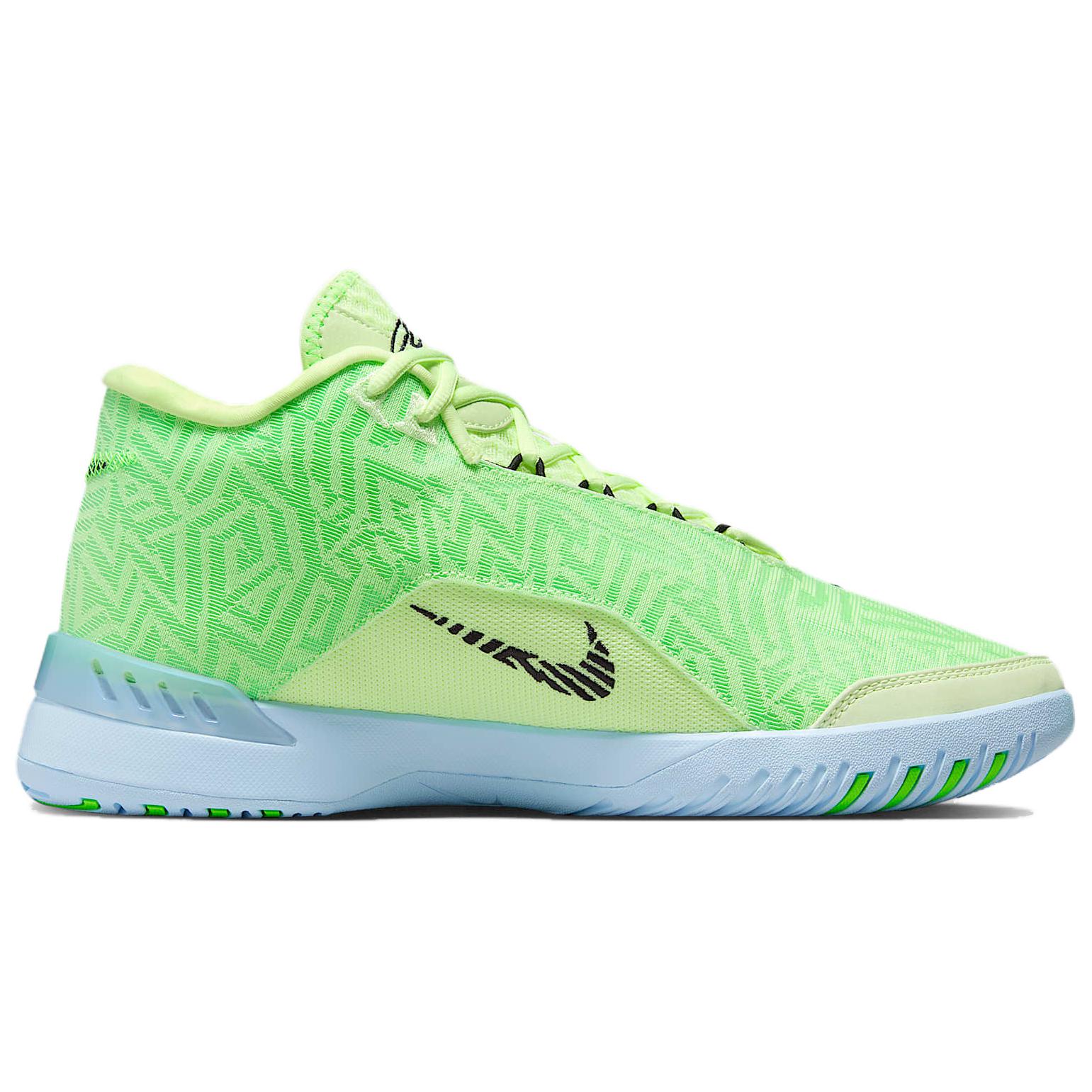 

Nike Zoom LeBron NXXT Genisus EP Men Barely Volt Celestine Blue Black Green Strike HF0711-700 EU 42
