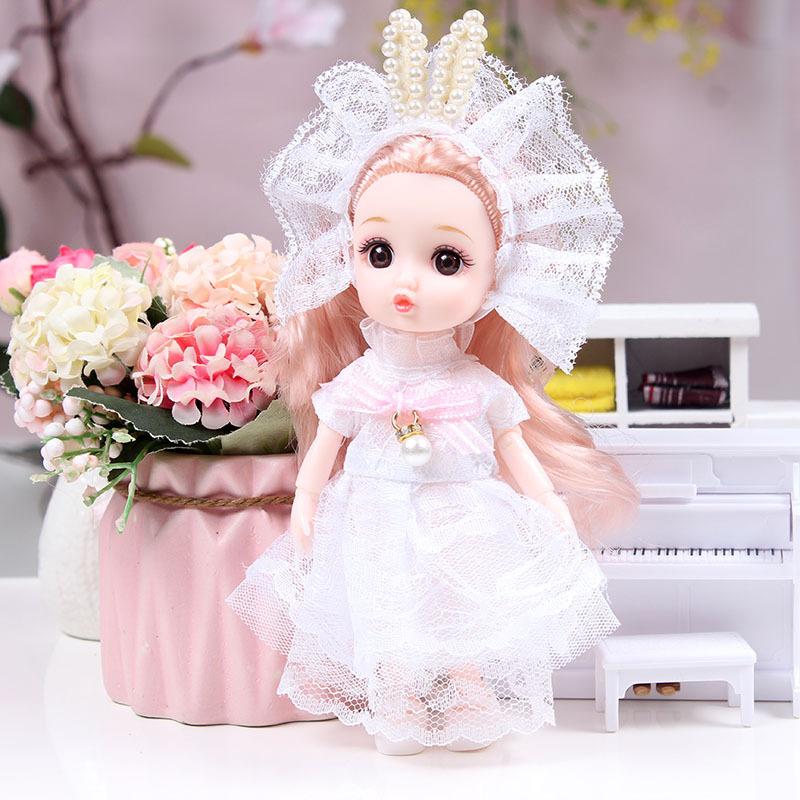 Cute Princess Lolita Doll Set Children Girls Dress Up Play Toy Gift Box