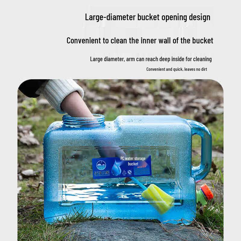 Portable Outdoor Water Storage Tank with Faucet