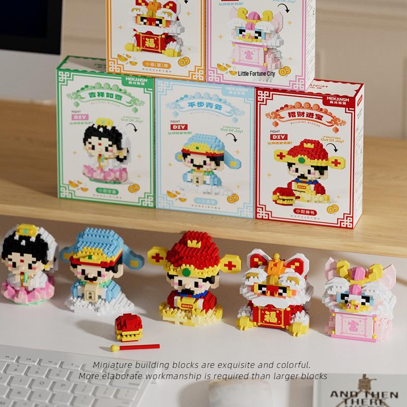 Little Fairy Puzzle Toy - 7-10 Years Compatible with Lego Bricks