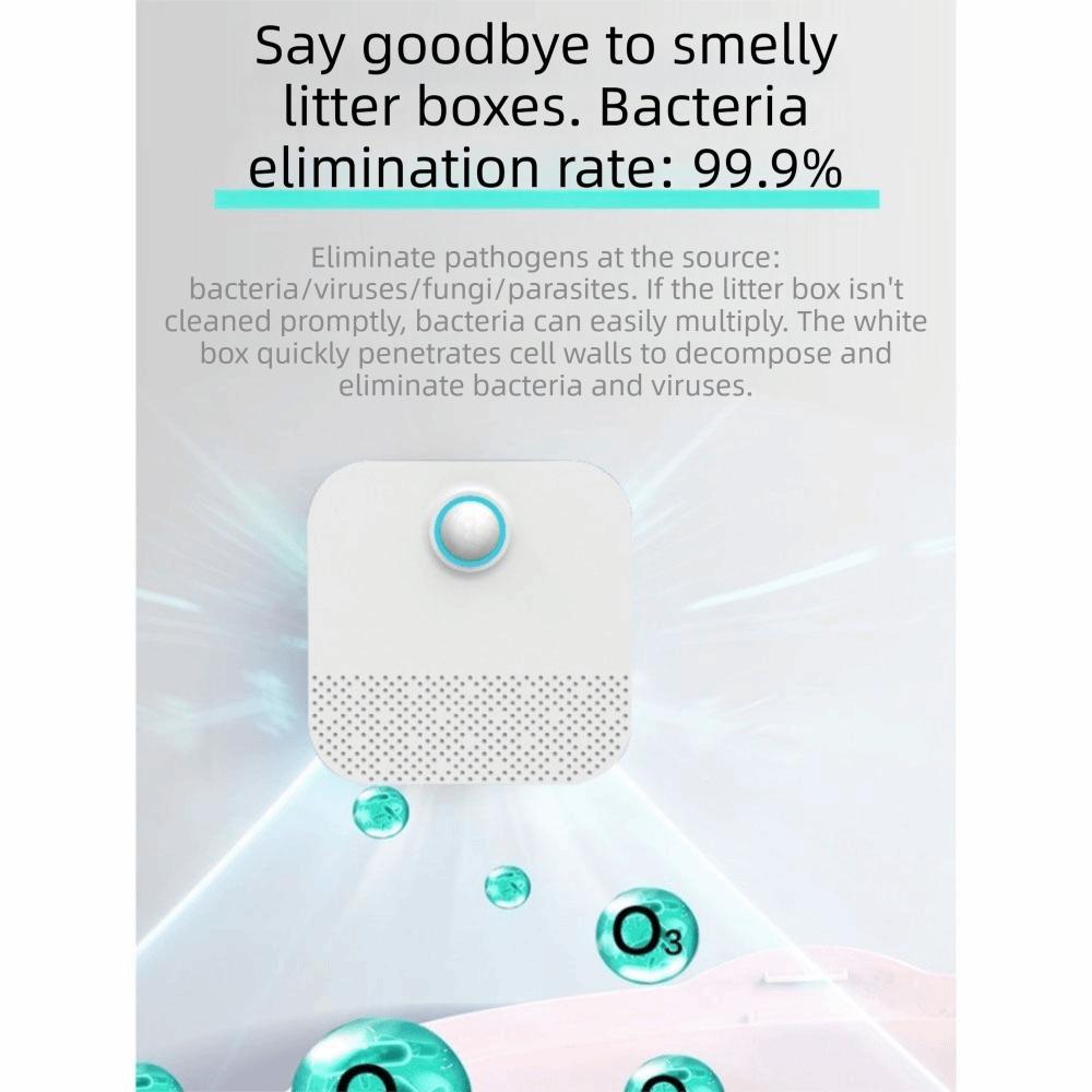 Intelligent Pet Deodorization Purifier Wireless Pet Air Purifier  for Cat Litter Box