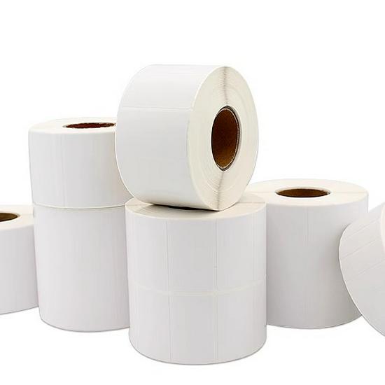 Self-Adhesive Coated Barcode Label Stickers, Various Sizes