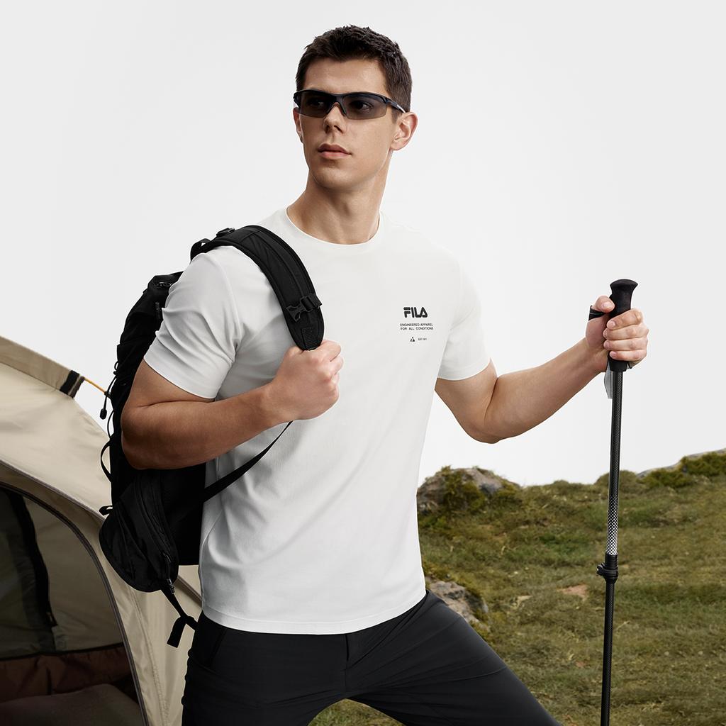 New FILA EXPLORER SS25 T Shirt Men's A11M537115F-WT