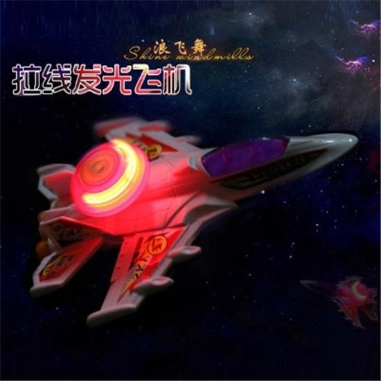 Moving Flashing Lights Airplane Kids Toy Electric Airplane Child Toy With Musical  Sounds Toy
