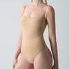 Slimming Nude Cami Bodysuit with Detachable Straps and Breathable Tummy Control.