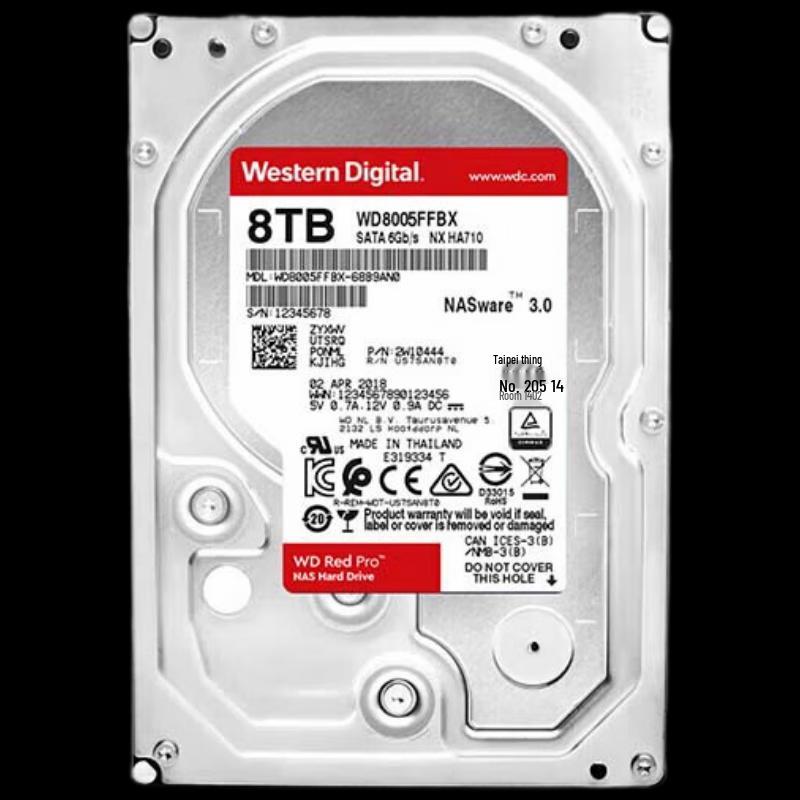 Disco Rígido NAS Western Digital WD Red Pro