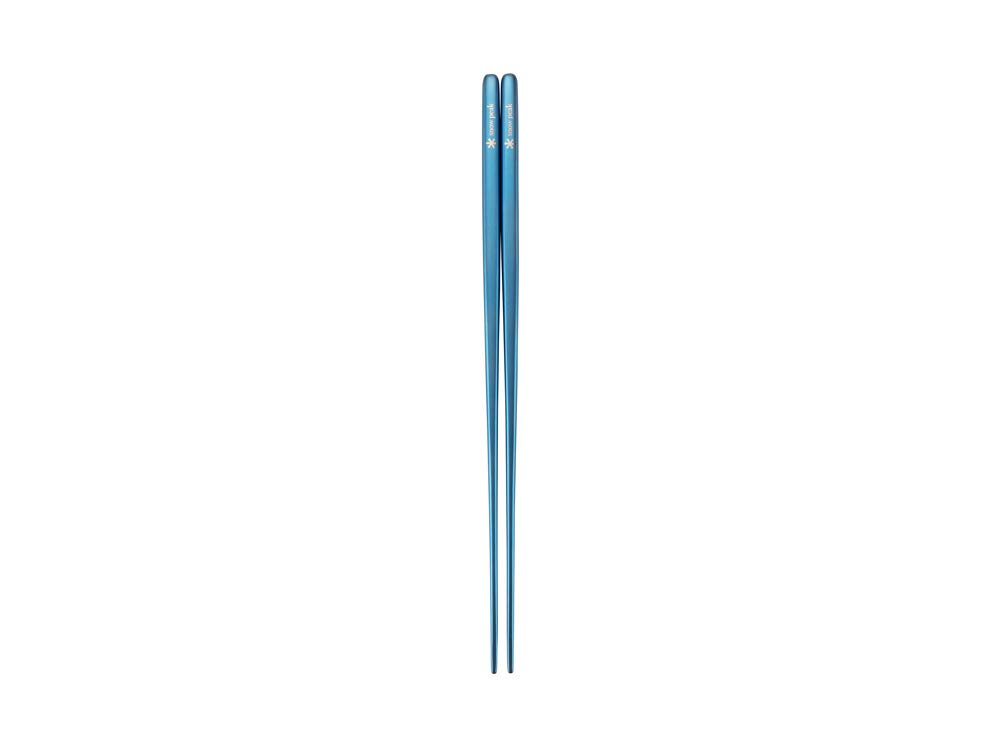 Snow Peak Titanium Tapered Chopsticks, Blue, SCT-115-BL