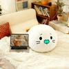 Marine Life Plush Seal Pillow With Pp Cotton Filling For Ocean Museum Souvenir