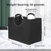 Multi-functional Grocery Shopping Bag with Aluminum Handles Storage Brasket  Supermarket