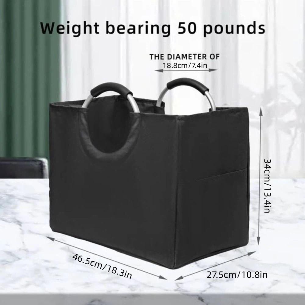 Multi-functional Grocery Shopping Bag with Aluminum Handles Storage Brasket Supermarket