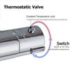Thermostatische Duscharmatur Mischventil Thermostatische Duscharmaturen Badewannenarmatur für Badezimmer