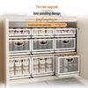 Multi-layer Pull-Out Kitchen Storage Basket for Snacks, Seasonings, and Jars