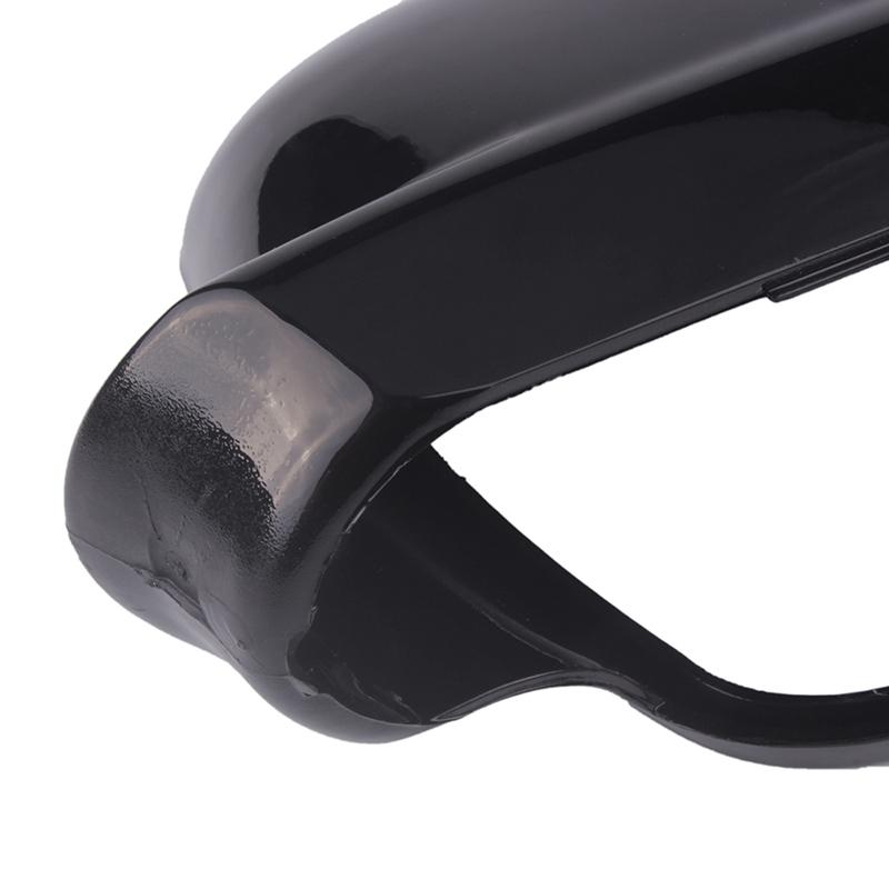 Rearview Mirror Cap Glossy Black Wing Side Mirror Cover Housing Same Size Fit For Golf 4 MK4 Bora 1998-2004 Car
