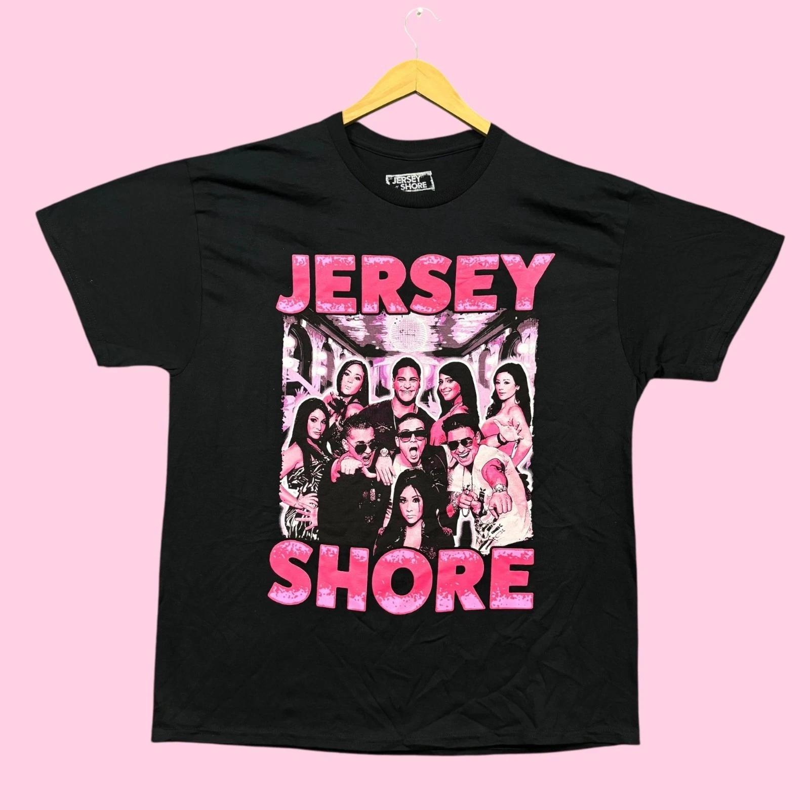 Футболка с постером всего актерского состава Jersey Shore от MTV, размер XL M