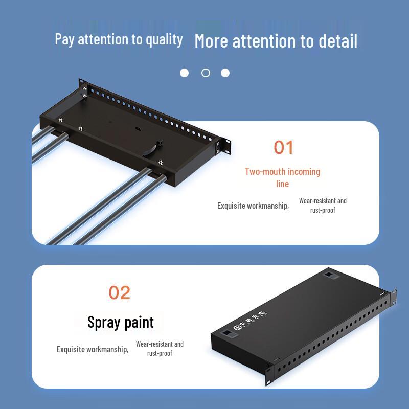 Zhongke Optoelectronics 24-Port Fiber Optic Distribution Frame