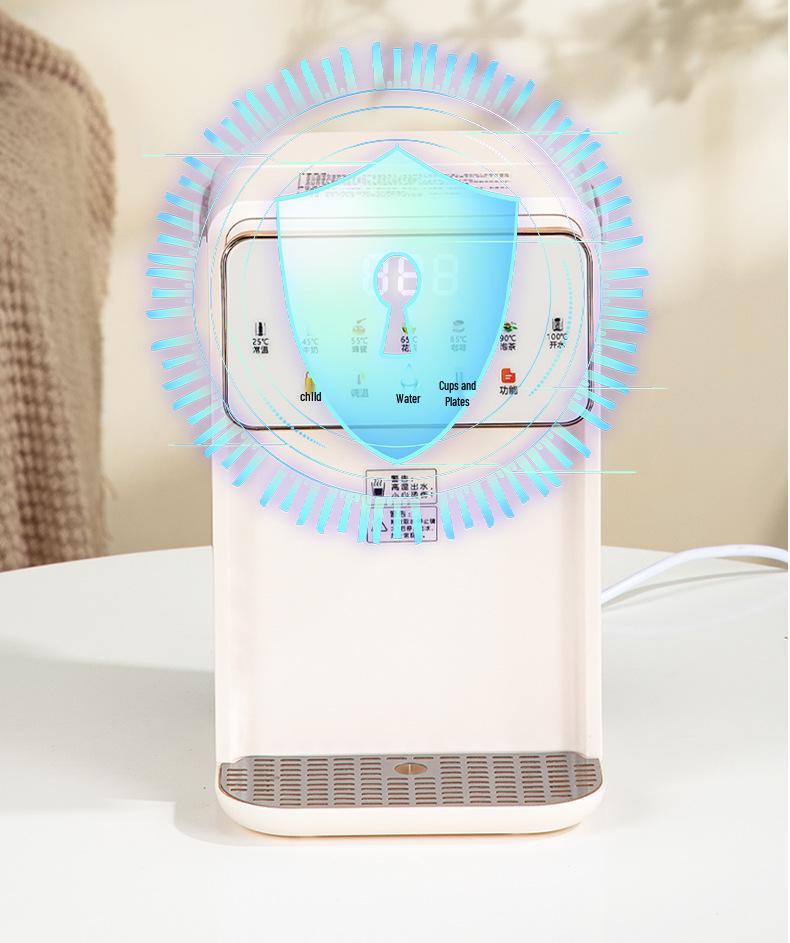 Sofort heizender kleiner Wasserspender für Zuhause, Büro oder Teebar mit Tischfilter-Wasserkocher.