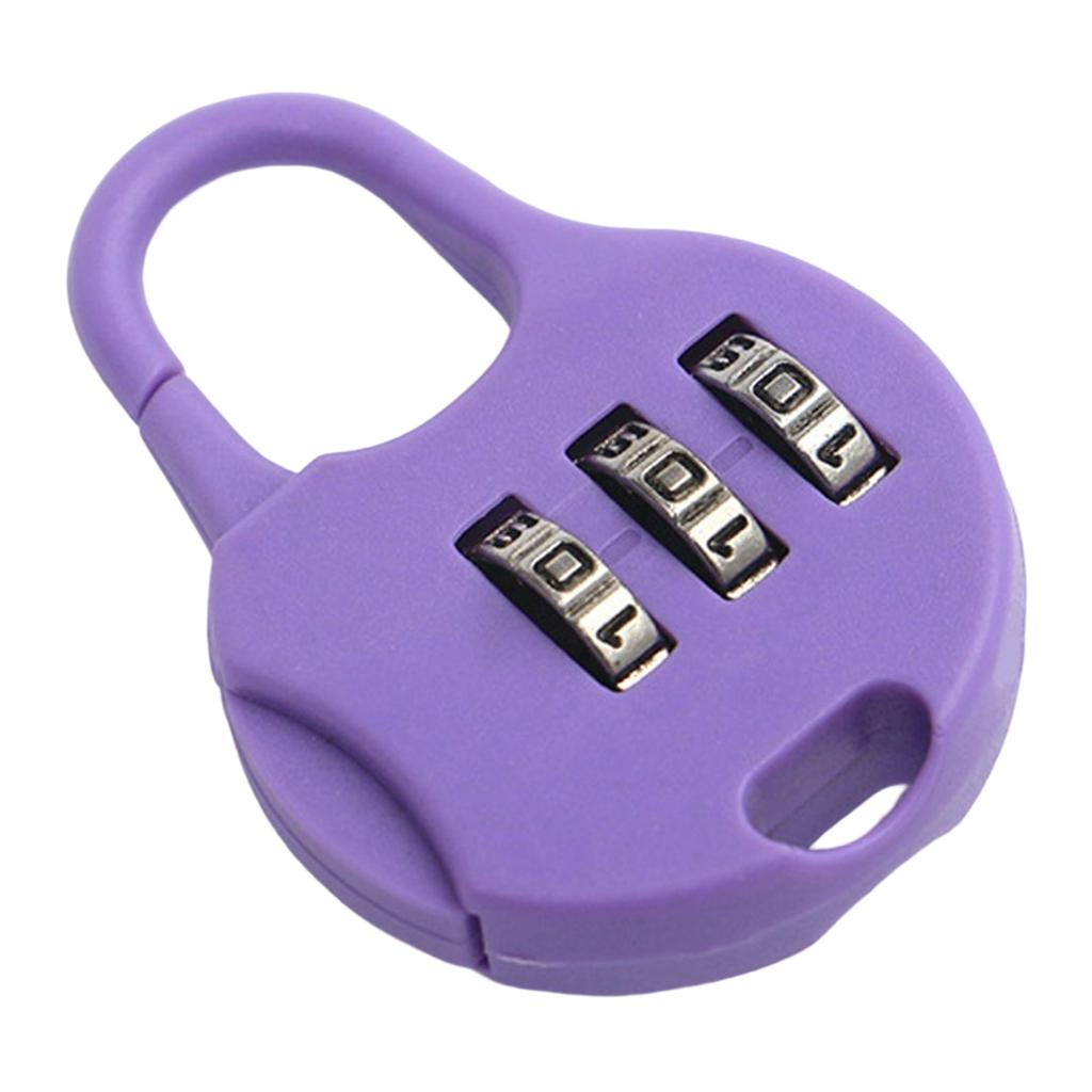 3-Digit Luggage Combination Locks Zinc Plastic Number Password Code Lock for Locker Drawer Toolkit Cabinets