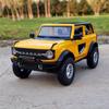 1/32 Ford Bronco Lima Alloy Car Model Diecast Metal Toy Off-road Vehicles Model Simulation Sound Light Collection Childrens Gift